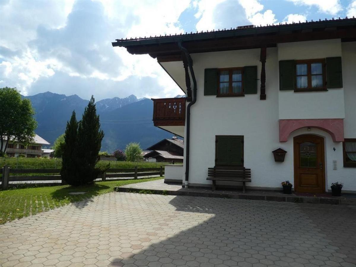 Gaestehaus Bergblick Wallgau Bagian luar foto