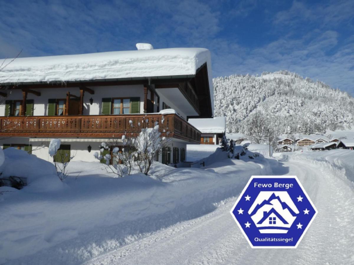 Gaestehaus Bergblick Wallgau Bagian luar foto