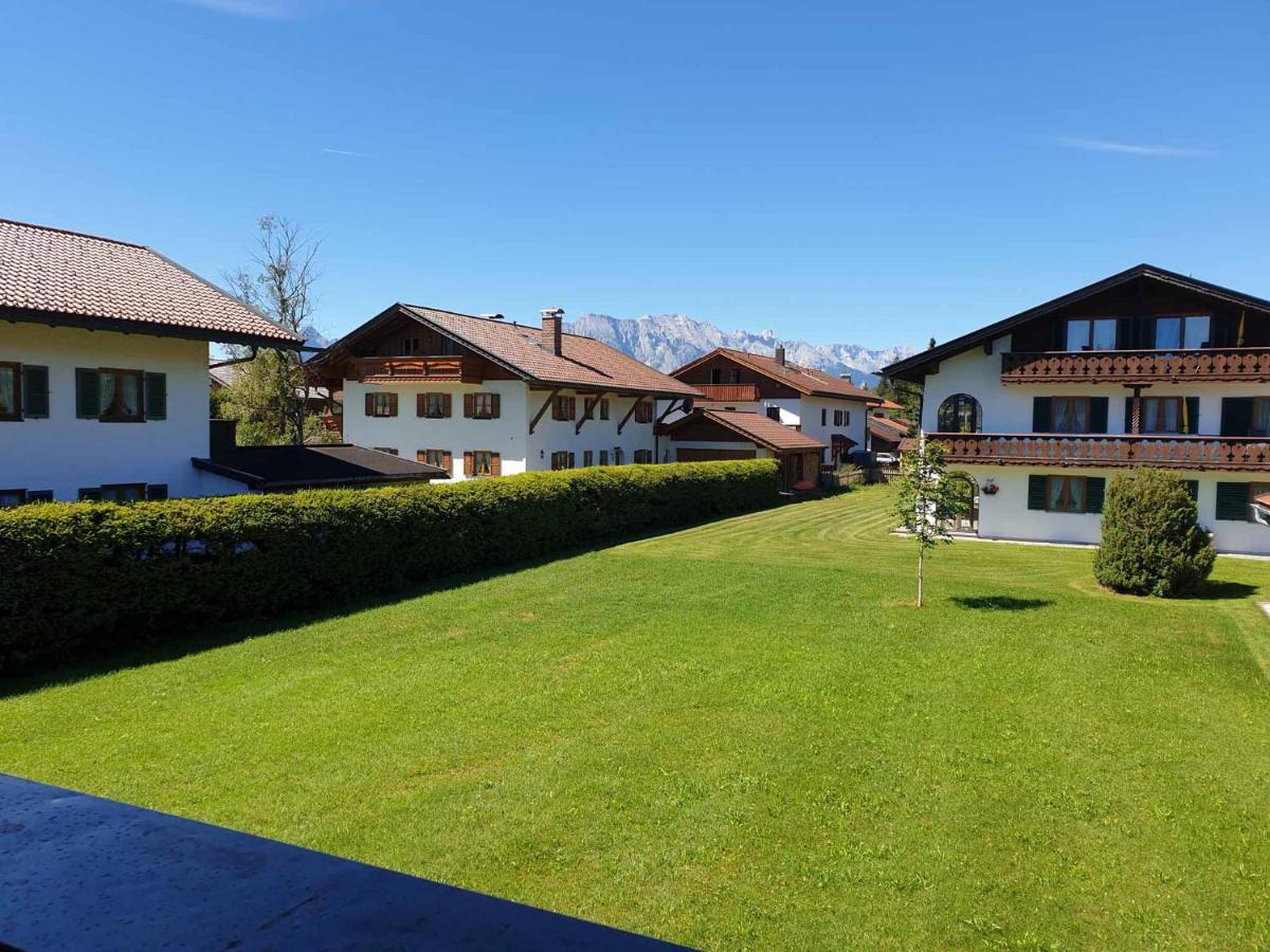 Gaestehaus Bergblick Wallgau Bagian luar foto