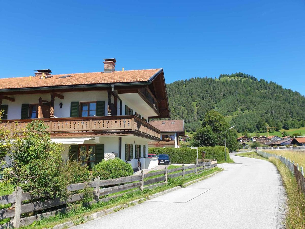 Gaestehaus Bergblick Wallgau Bagian luar foto