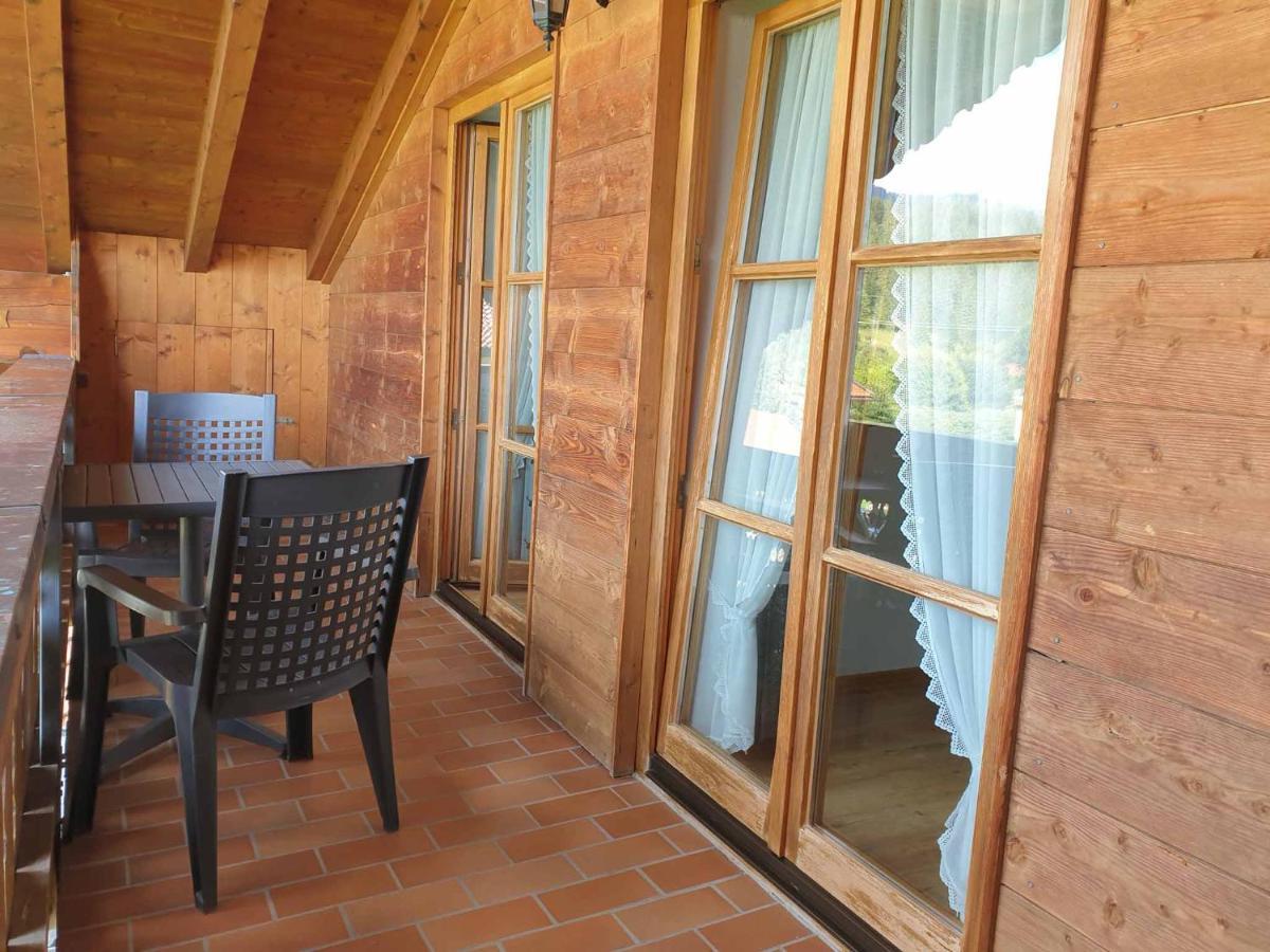 Gaestehaus Bergblick Wallgau Bagian luar foto
